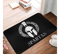 CWCMZDH Spartan Sparta Floor Door Kitchen Bath Mats Anti-Slip Outdoor Doormat Garden Entrance Rug Carpet Footpad