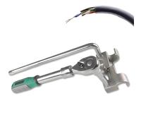 CWCQGH 10KV CCD Cable Bender, Manual Split Type Bender Tool Set, Max. Bending Diameter ≤25 mm, Stainless Steel, Portable Hand Tool for 35-240 Square Iron and Copper Wires