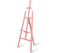 CWCQGH Adjustable A-Frame Wooden Art Easel Portable Folding Drawing Board Holder for Painting Sketching & Display - Lightweight 150cm Presentation Easel for Artists (E 150CM)