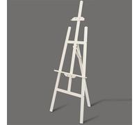 CWCQGH Adjustable A-Frame Wooden Art Easel Portable Folding Drawing Board Holder for Painting Sketching & Display - Lightweight 150cm Presentation Easel for Artists (C 150CM)