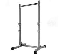 CWCQGH Adjustable Squat Rack Barbell Free Bench Press Horizontal Bar Pull-ups, Commercial Indoor Fitness Equipment, Squat Barbell Racks, Home Weight Benches