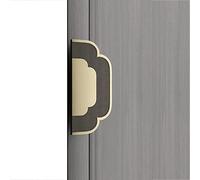 CWCQGH Door Handle Sliding Barn Door Handle Double Sided Door Pull Handle, Aluminum Retro Push Pull Door Handles for Wood/Glass Gate, Heavy Duty Double Side Hardware Set,Bronze-Length 50cm/19.7in