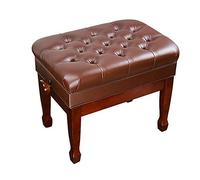 CWCQGH Dressing Table Stool Piano Stool Height Adjustable Piano Bench Soft Leather Padded Seat for Musical Instrument Practice,Hydraulic Lifting