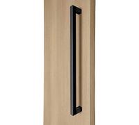 CWCQGH Entry Door Handle Modern & Contemporary Back-to-Back Stainless Steel Door Pull Handle/Barn Door Pull Handle/Glass Pulls, Interior/Exterior, Commercial/Residential - Matte Finish