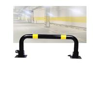 CWCQGH Security Barrier, U Shape Security Bollard with Lock for Parking Garage Multicolor (Black)