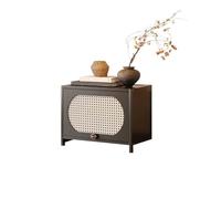 CWCQGH Small Corner Sideboard bookshelf desktop Storage living Room Bookcase storage display Unit with Drawers Hallway