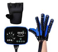 CWCQGH Stroke Hemiplegia Finger Training Rehabilitation Robot Gloves Stroke Hand Splint Finger Orthosis Functional Hand Splint for Long-Term Relief,Right Hand-XL code