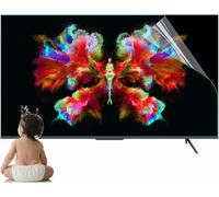 CWCQGH TV Screen Protectors 43-75 Inch, Anti Blue Light Eye Protection Screen Filter, Anti-Scratch Protector Film PET Anti-Scratch Injury for LCD, LED, 4K OLED &HDTV- (58in 1269x721mm)