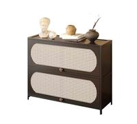 CWCQGH Widened Double-layer Corner Sideboard Bookshelf Floor-standing Storage Living Room Bookcase with Drawers Hallway