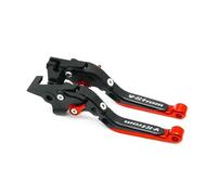 CWDQYNLG Motorcycle Clutch Levers Motorcycle Adjustable Folding Brake Clutch Levers Extendable Handle Grip for V-Storm for V Storm DL650 for VStorm 2004-2010