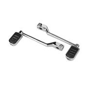 CWDQYNLG Motorcycle Gear Shift Lever Motorcycle Heel Toe Shift Pegs Front and Rear Levers W/Shifter for 1986-2017 FL for Softail 1988