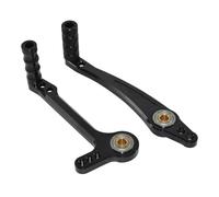 CWDQYNLG Motorcycle Pedal Motorcycle Adjustable Dual Bearings Shifter Shift Lever Pedal with Toe Pegs Kit for Rearsets Rear Set