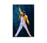 CWDRHD Freddie Mercury Modern Ultra Clear Wall Decor Prints Decorative Posters Exquisite Art Decoration Suitable for Office Living Room And RoomUnframe-style12x18inch(30x45cm)