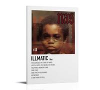CWDRHD Illmatic-Nas Modern Ultra Clear Wall Decor Prints Decorative Posters Exquisite Art Decoration Suitable for Office Living Room And RoomFrame-style24x36inch(60x90cm)