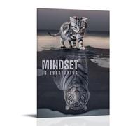 CWDRHD Minoset Is Everything Modern Ultra Clear Wall Decor Prints Decorative Posters Exquisite Art Decoration Suitable for Office Living Room And RoomFrame-style08x12inch(20x30cm)