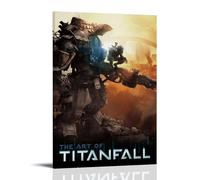 CWDRHD Titanfall Modern Ultra Clear Wall Decor Prints Decorative Posters Exquisite Art Decoration Suitable for Office Living Room And RoomFrame-style24x36inch(60x90cm)