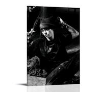 CWDRHD Tom Kaulitz Modern Ultra Clear Wall Decor Prints Decorative Posters Exquisite Art Decoration Suitable for Office Living Room And RoomFrame-style20x30inch(50x75cm)