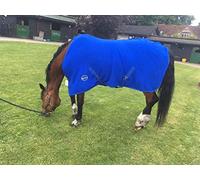 Cwell Equine New HORSE COB PONY SHOW TRAVEL FLEECE RUG stable cooler choice of sizes Royal Blue (6'0")