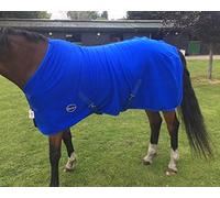 Cwell Equine New HORSE COB PONY SHOW TRAVEL FLEECE RUG stable cooler choice of sizes Royal Blue (6'6")