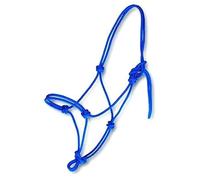 Cwell Equine Rope Halter/Headcollar Natural Horsemanship/Parelli ONE SIZE FITS F/C/P Choice of Colors (ROYAL BLUE)