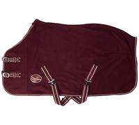 Cwell Equine TRAVEL FLEECE RUG/Cooler Standard Neck BURGUNDY Choice of Sizes (3'9")