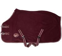 Cwell Equine TRAVEL FLEECE RUG/Cooler Standard Neck BURGUNDY Choice of Sizes (4'9")