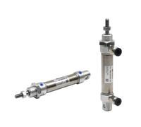 CWHHTVBI MA32X25 50 75SCA Pneumatic Stainless Air Cylinder Bore 32mm 10-300mm Stroke Double Action Mini Round Cylinders MA32x100S-U-CM(Ma32x75s,-CM Round-end type)