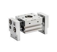 CWHHTVBI MHL2 Series Pneumatic Cylinder Double Acting Air Finger Cylinders Replacement T Type Air Parallel Gripper(MHL2-40D1)