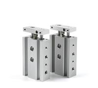 CWHHTVBI SMC Type CXSM Dual Rod Cylinder Pneumatic Cylinder CXSM6 CXSM10 CXSM15 CXSM20 CXSM25 CXSM32 Double Axis Dual Rod Cylinder(Store 50mm,CXSM20 Bore 20mm)