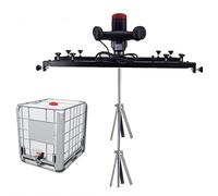 CWJIN IBC Paint Mixer - Powerful 3000W Electric Tank Mixing Machine with Support Hanger and Folding Propeller - Ideal for Ink Dissolver Agitation