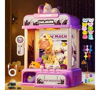 CWLAKON Candy Grabber Süßigkeitenautomat Süßigkeiten Greifautomat Greifer Spielautomat Automat Spender Arcade Greifer Spielautomat Greifarm Vending Claw Machine für Kinder