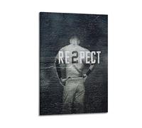 CWLLOG Canvas Prints Wall Art Posters Sports Respect Spirit in Baseball Field Modern Living Room And Bedroom Artwork Decor 12x18inch(30x45cm)