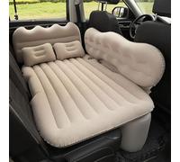Car Inflatable Mattress for Volvo EX30, Blow Up Mattress Outdoor Travel Camping Sleeping Air Bed Car Mattress for Back of Cars,Beige