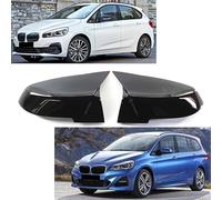 CWMLB 1 Pair Door Mirror Covers Caps for BMW 2 Series Gran Tourer F46 2015-2024 /Active Tourer F45 2014-2021, Door Wing Mirror Cover Car Wing Mirror Covers Caps Replacement Covers for Car Mirrors