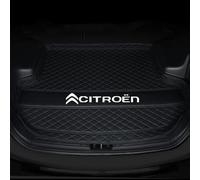 CWMLB Car Leather Boot Mats for Citroen C4 III Hatchback 2020-,boot Mats Boot Protective Mat Boot Liner Trunk Mat Boot Protection Protective Mats Accessories Boot Liner Accessories,Black
