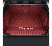 CWMLB Car Leather Boot Mats for Peugeot Rifter Long 2019-,Complete encirclement boot Mats Boot Protective Mat Boot Liner Trunk Mat Boot Protection Protective Mats Accessories Boot Liner Accessories