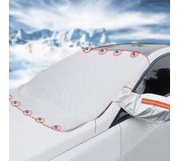 CWMMKL Car Front Window Screen Cover for Porsche Macan/Macan GTS, Windshield Magnetic Ice Snow Cover with Side Mirror Cover Snow Ice Frost Dust Resistent