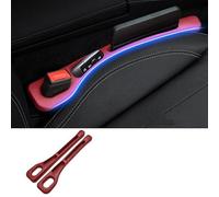 CWMMS 2PCS Car Seat Gap Filler for Seat Leon Arona Ateca Ibiza FR, Car Seat Leak-proof Plug Strips Seat Side Seam Filling Strips Car Interior Accessories,R-ed