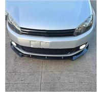 CWMMS Car Front Bumper Splitter for Golf 6 MK6 Standard TSI TDI 2008-2013, ABS Black Car Front Spoiler Lip Protector
