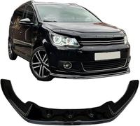 CWMMS Car Front Bumper Splitter for VW CADDY MK4 MAXI 2015-2019, Car Front Spoiler Lip Car Bumper Protector Front Lip Spoiler Protector Bumper Diffuser Protector