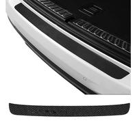 CWMMS Car Rear Bumper Protector for VW Transporter (T6) Panel Van 2015-2019, Car Carbon Fiber Trunk Door Sill Edge Anti-Scratch Decorative Strips Boot Protector Styling Accessories