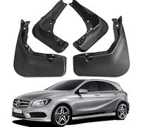 CWMQA Car Mud Flaps for Mercedes Benz A-Class W176 2013-2018,Dustproof Wear-Resistant Anti-collision Front Rear Car Wheel Protective Mudflaps Accessories