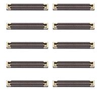 CWONCONGOIN Cell Phone Replacement Accessories for Galaxy S21+ 5G SM-G996B 10pcs LCD Display FPC Connector On Motherboard