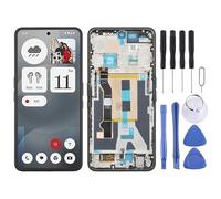 CWONCONGOIN Mobile Phone Replacement Accessories for Nothing Phone 3a A059 AMOLED LCD Screen Digitizer Full Assembly with Frame Repair Part