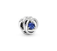 CWOne Designs Sterling Silver Birthstone Charms For Pandora Charm Bracelets and Necklaces (September)