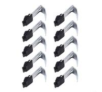 CWOQOCW 10pcs Sink Clips,Undermount Sink Clips Adjustable Mounting Kit Brackets Repair for Kitchen Bathroom Shower