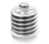 CWOQOCW 12Pcs E39/E40 To E26/E27 Adapter Screw Light Bulb Socket Adapter Converter 12X Bulb Base Adapters