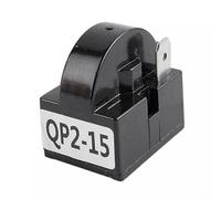 CWOQOCW 1Pc Refrigerator Accessories, Compressor Relay Starter Overheat Protector QP2-15 For Refrigerator Protection