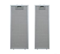 CWOQOCW 2 Pack Aluminum Range Hood Filter for TL2000 for Teka for TL1-62, Thickened Frame Metal Grease Screen, Silver 500x192MM and 500x138MM for Home Cooking