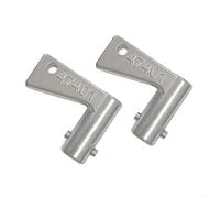 CWOQOCW 2-Pack Metal Battery Isolator Disconnect Key Replacement Part For JCB Multiple Models Machinery Excavator For Mini For Dumper